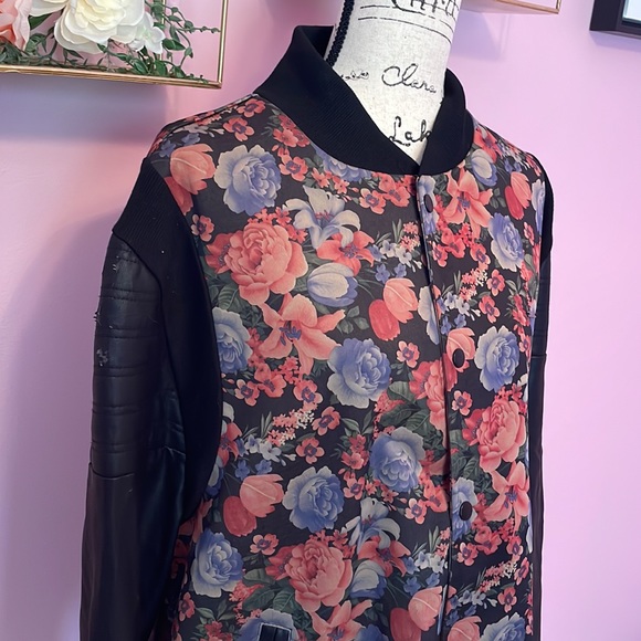 Kite Mens Floral Bomber Jacket - Picture 4 of 8